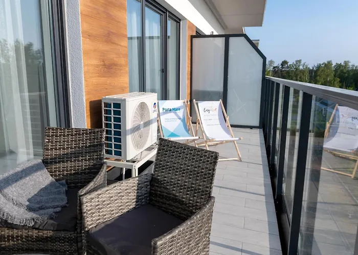 Overlooking The River, Sauna, Apartman Dziwnów